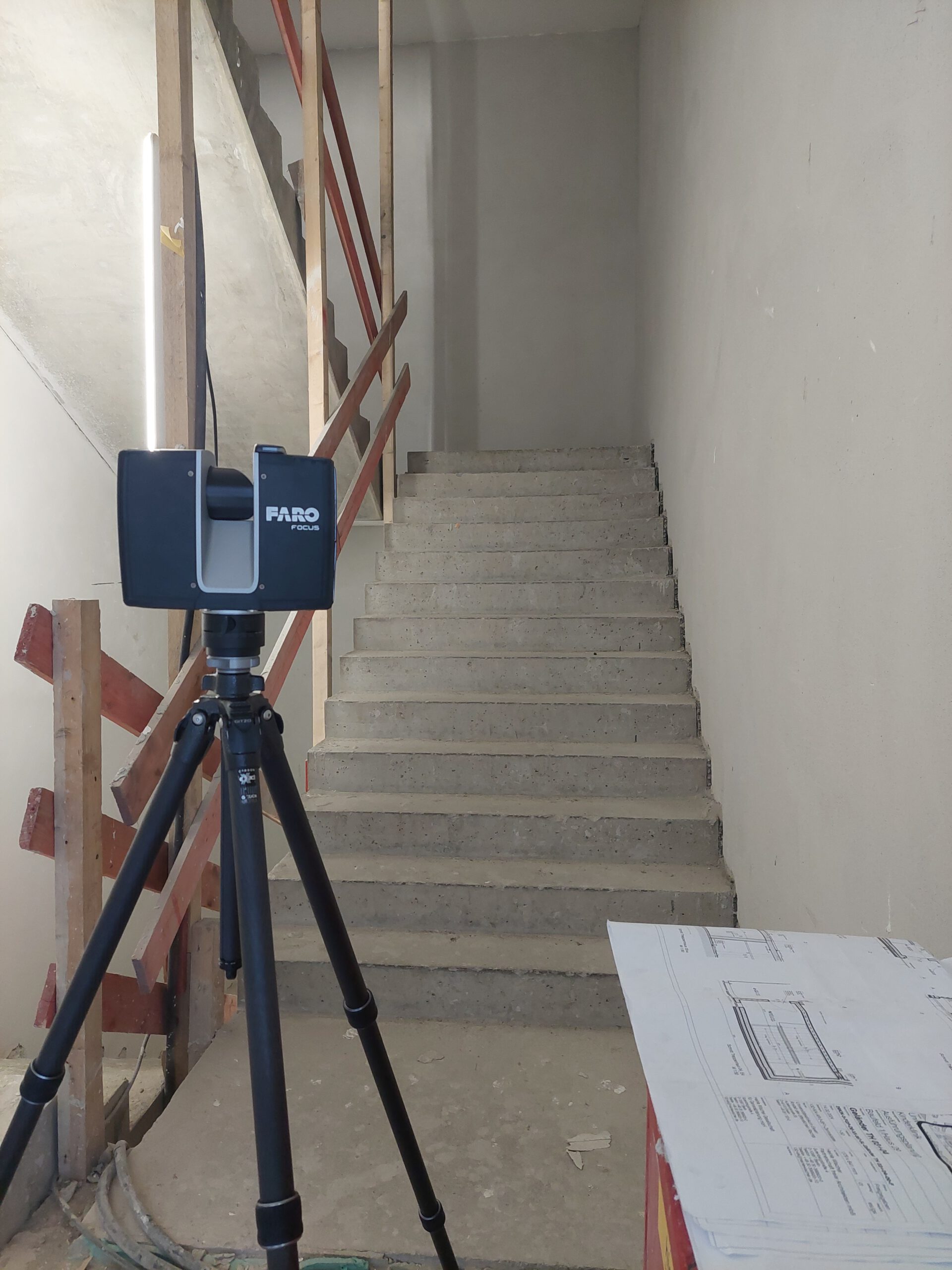 Treppenvermessung mit 3D-Laserscan Effiziente Datenerfassung für optimale Konstruktionen